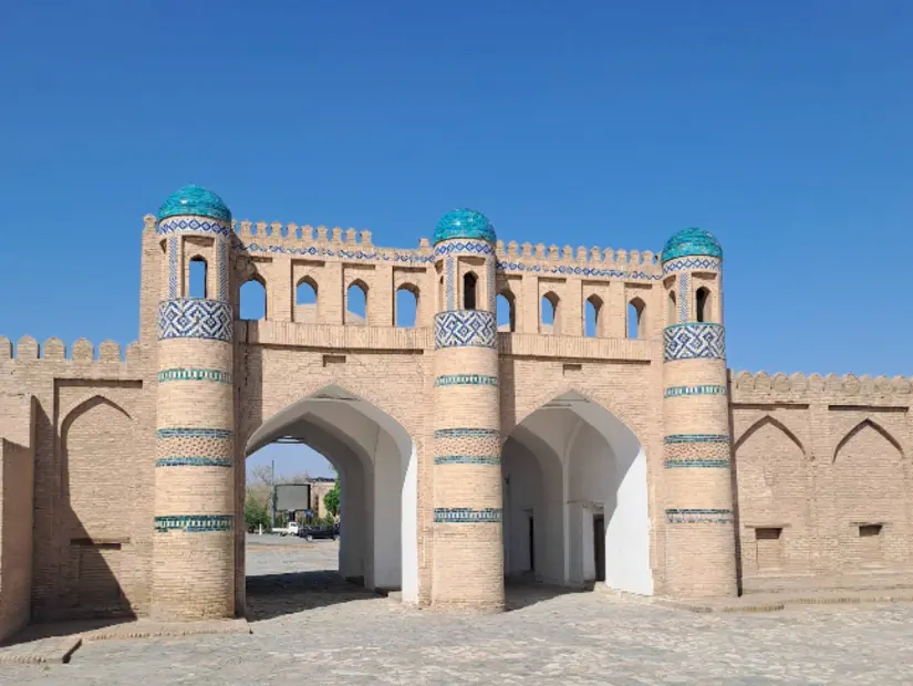 Kosh-Darvoza Kapısı görünümü