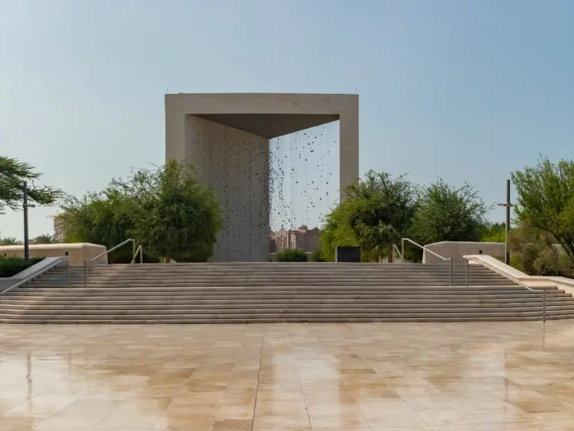 Kurucunun Anıtı (The Founder’s Memorial) görünümü