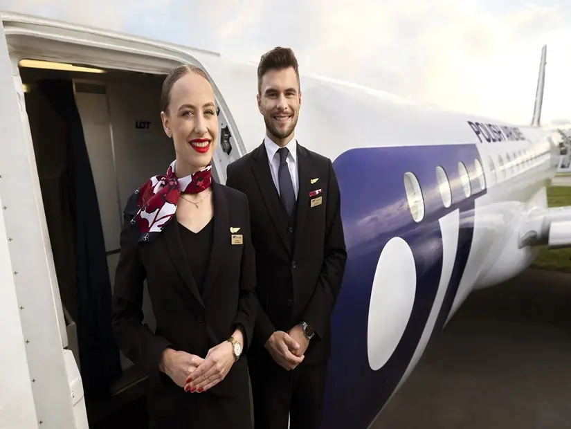 LOT Polish Airlines çalışanları