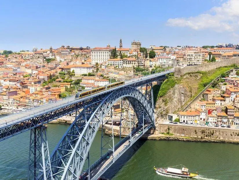 Dom Luis I Köprüsü - Porto görünümü