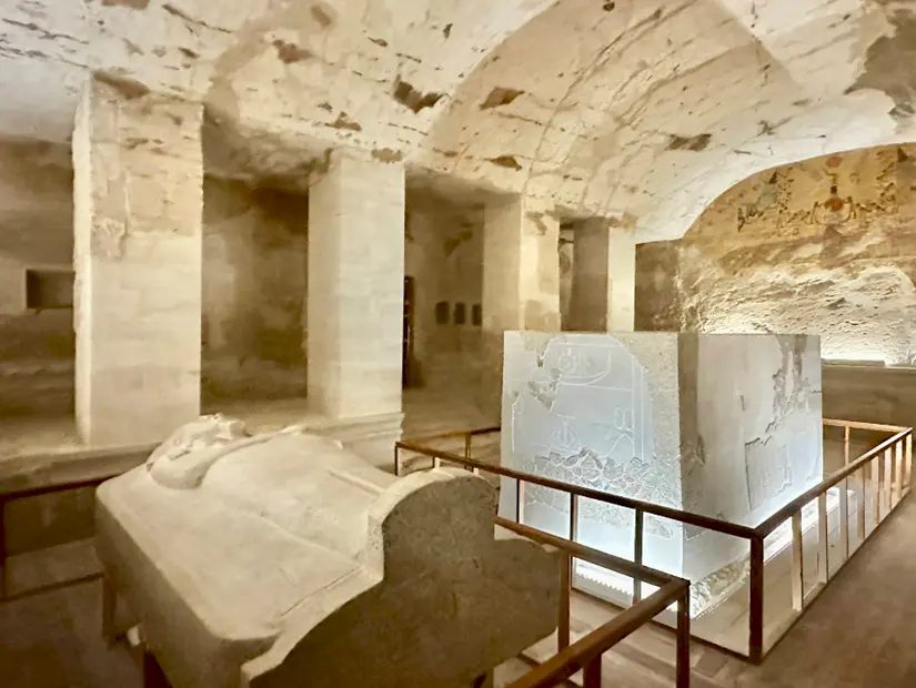 Merenptah Mezarı görünümü