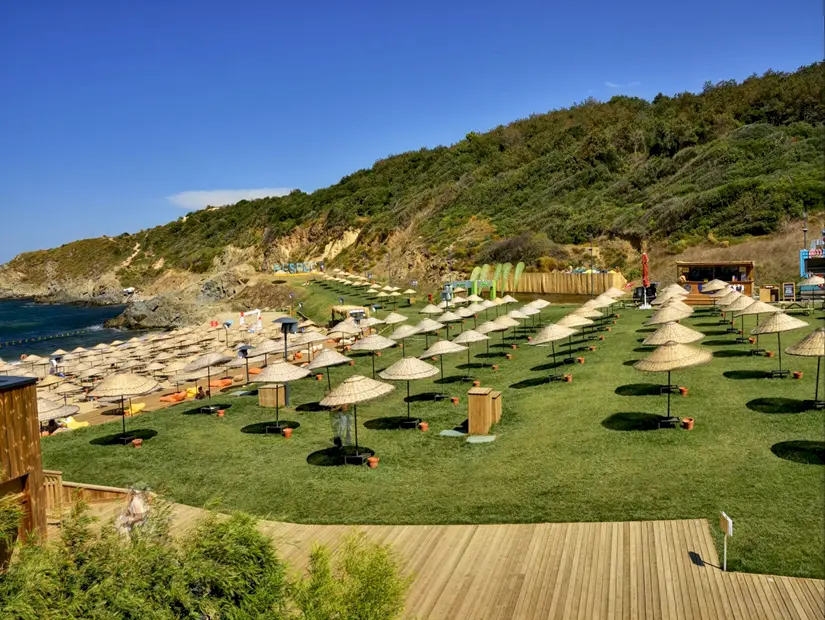 milyon beach görünümü
