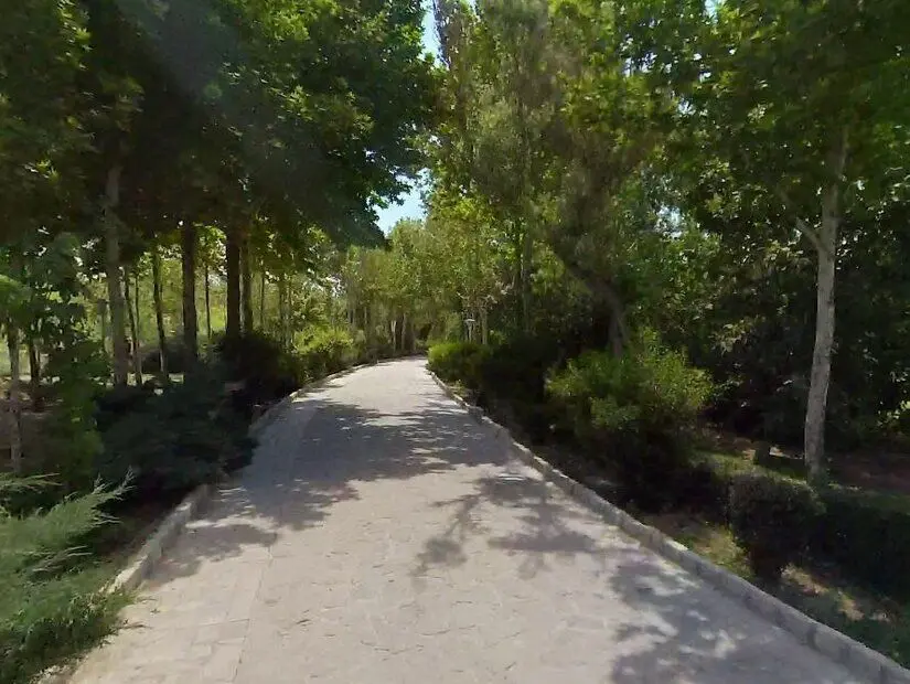 Nazhvan Orman Parkı iç görünümü
