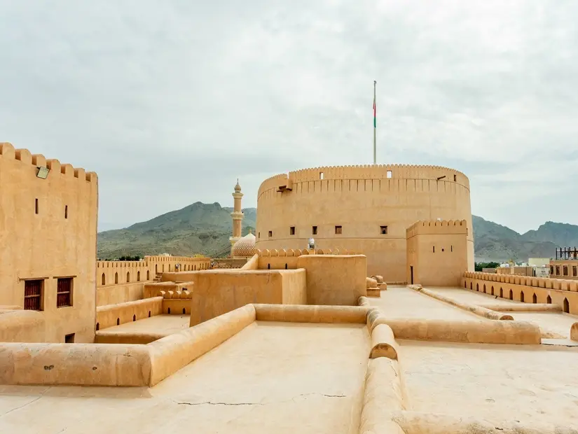 Nizwa Kalesi görünümü