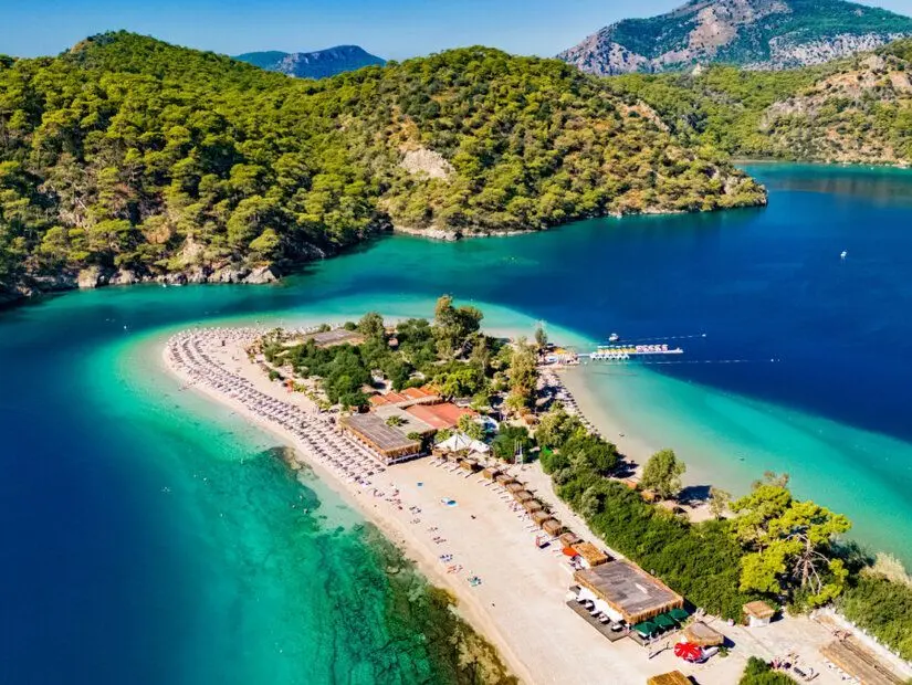 oludeniz havadan görünümü