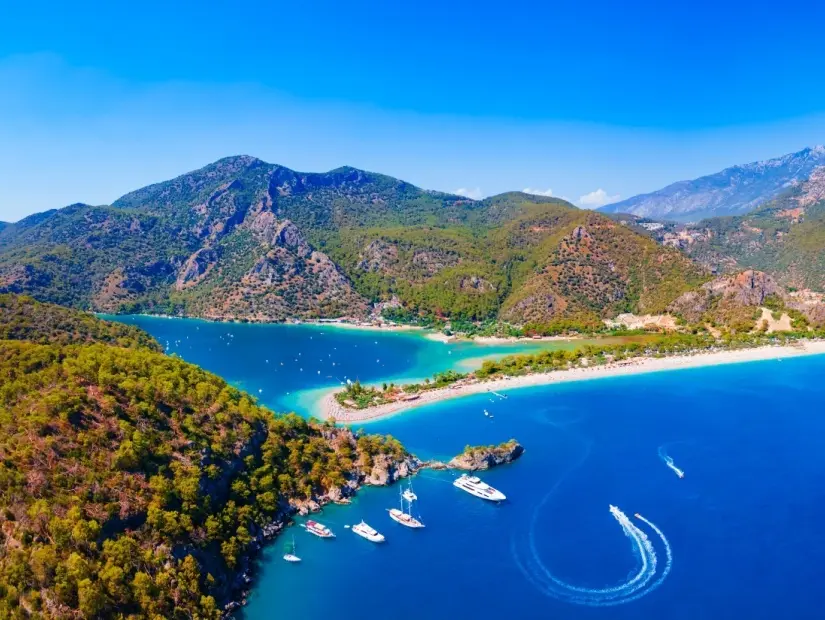 ölüdeniz havadan görünümü