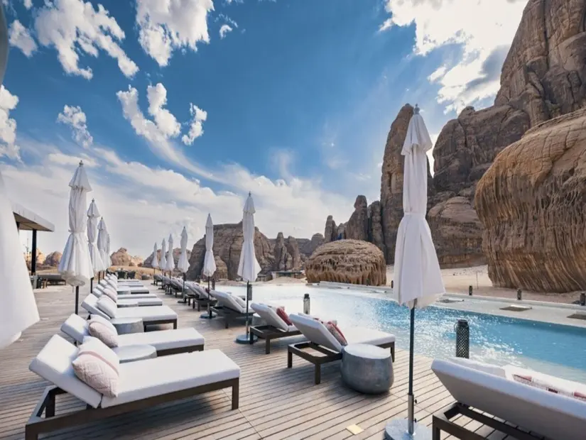 Our Habitas AlUla tesisi görünümü