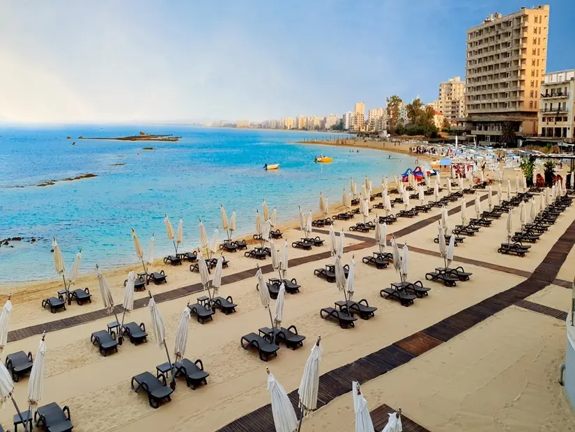 Palm Beach Plajı görünümü
