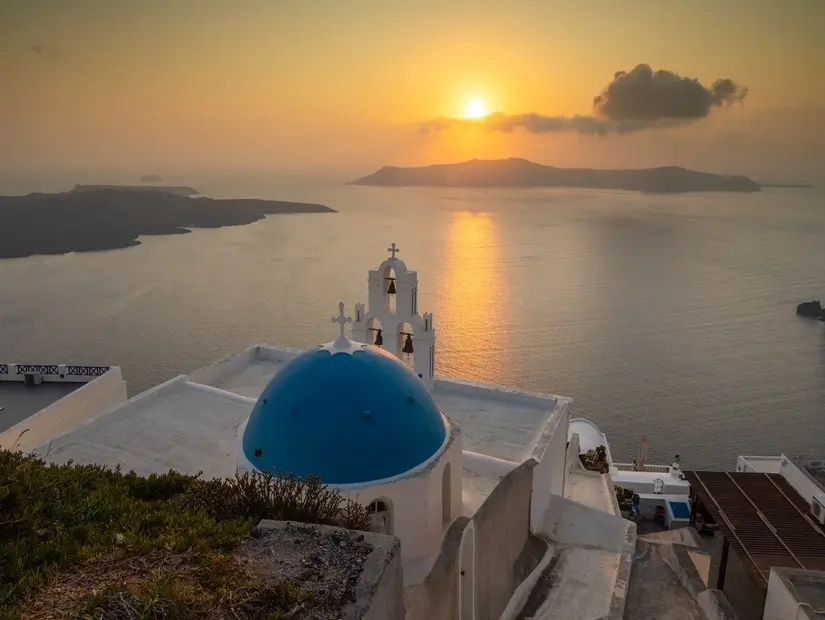 Panagia Platsani Kilisesi havadan görünümü
