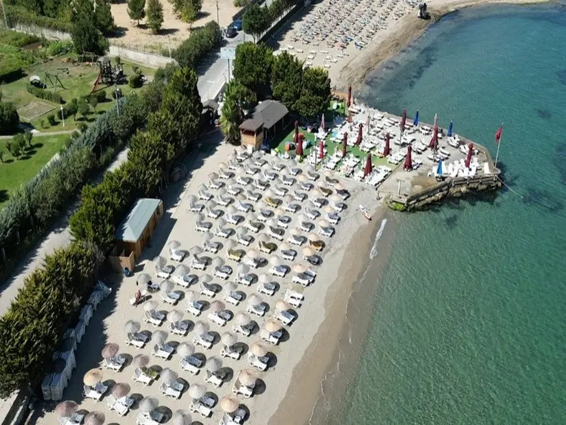 Paşa Beach havadan görünümü