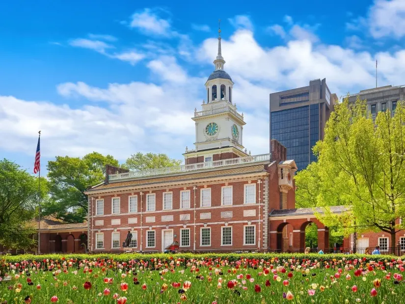 Philadelphia, Pensilvanya ABD'deki Bağımsızlık Salonu