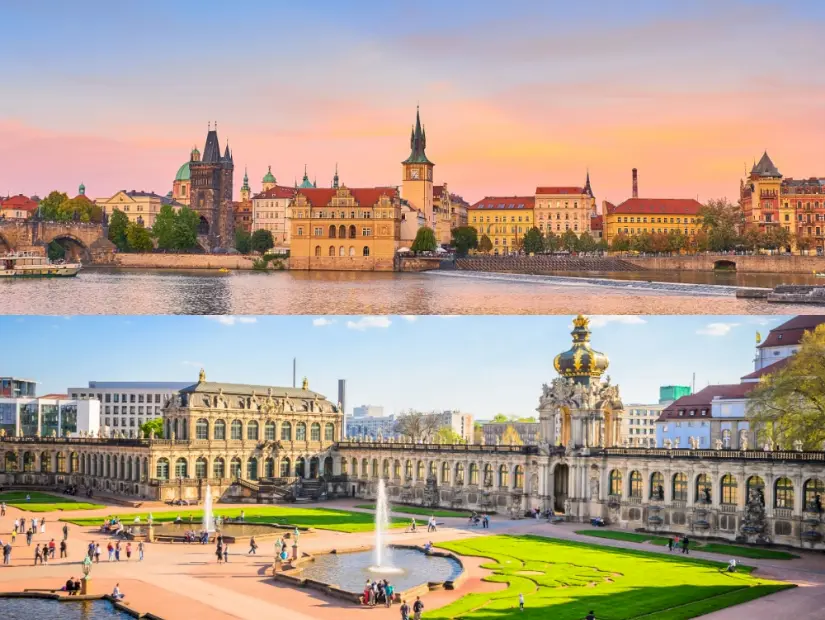 Prag’dan Dresden’e görünüm