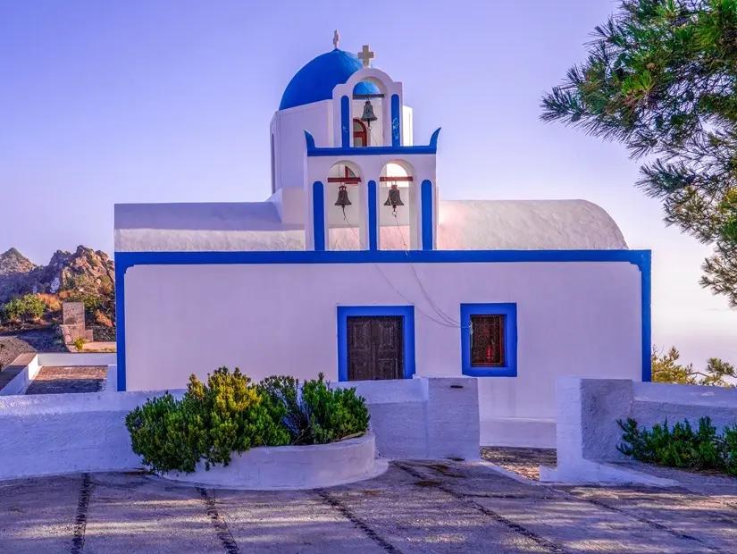 Profitis İlias Manastırı görünümü