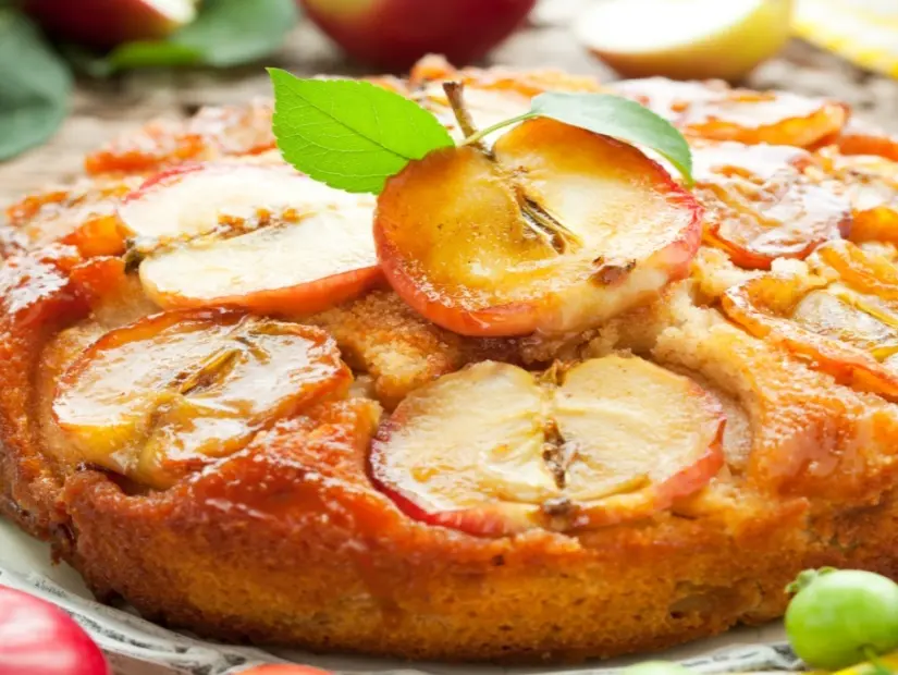 Ren usulü elmalı kek (Rheinischer Apfelkuchen)
