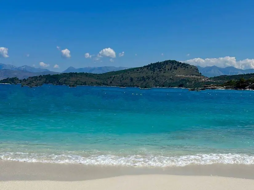 Rilinda Plajı görünümü