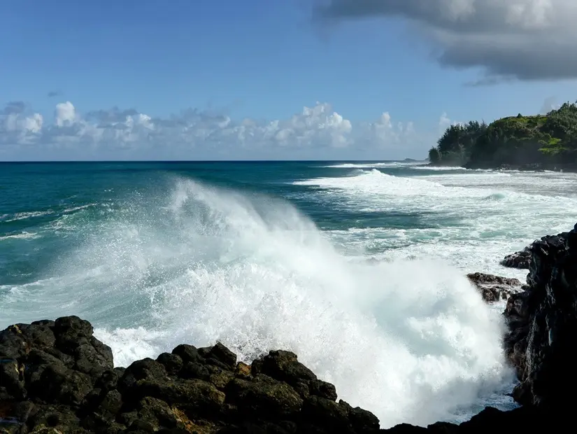 Kauai'de Güçlü Çekiş Akıntıları - ABD