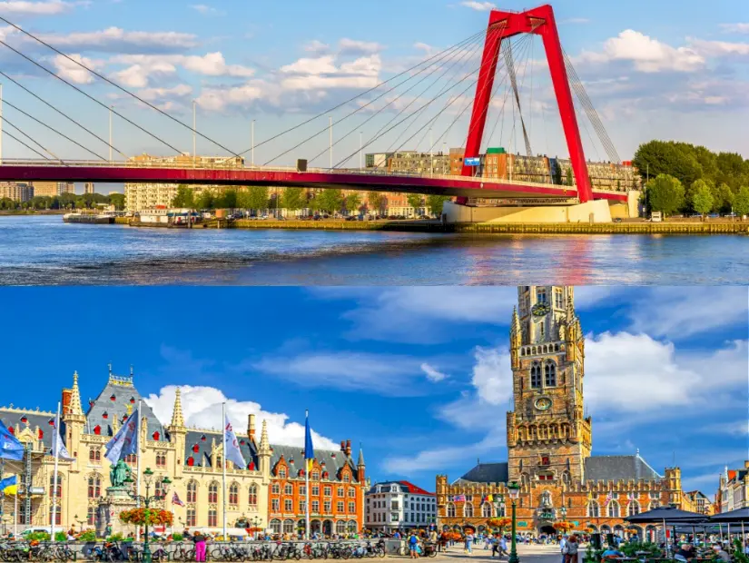Rotterdam Brugge görünümü