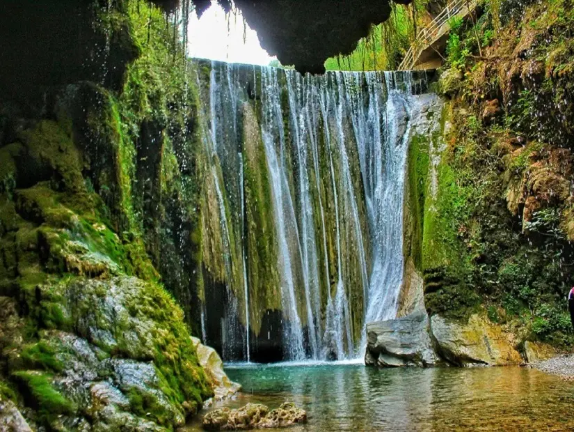 Sabun Çayı Şelalesi görünümü