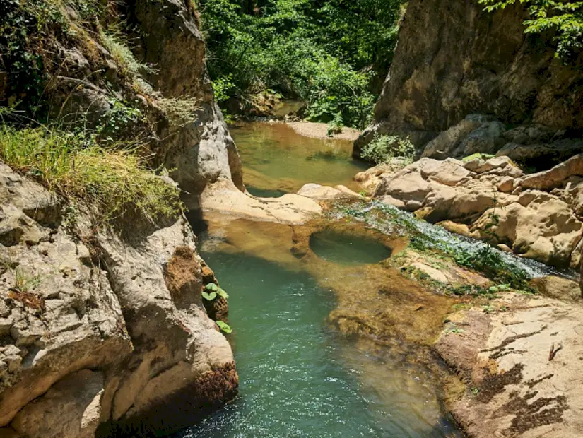 Sansarak Kanyonu görünümü
