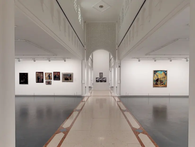 Şarika Sanat Müzesi iç görünümü
