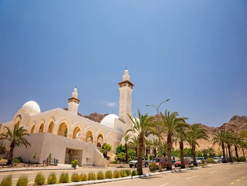 Şeyh Zayed Camii akabe görünümü