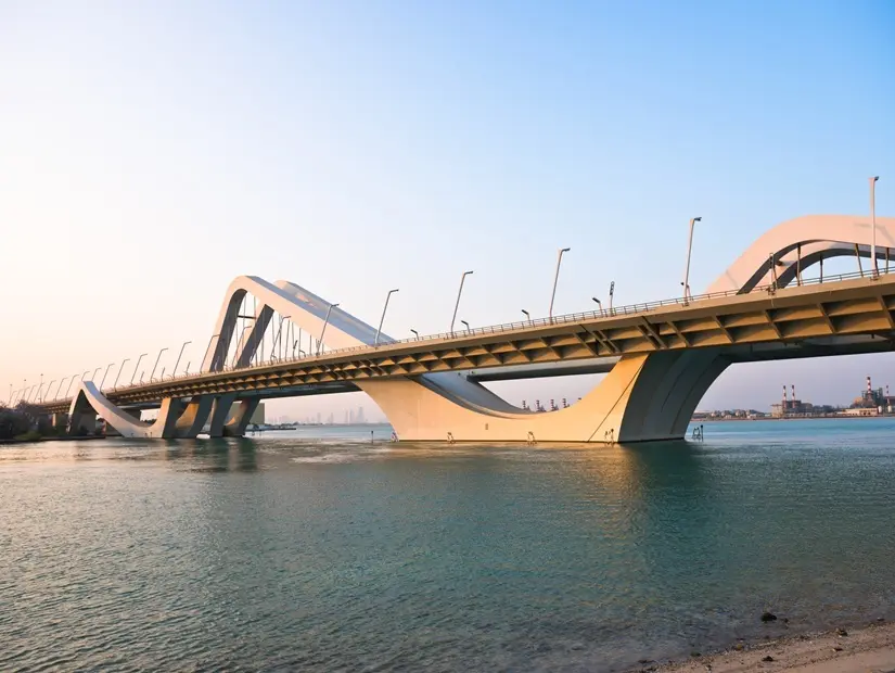 Şeyh Zayed Köprüsü görünümü