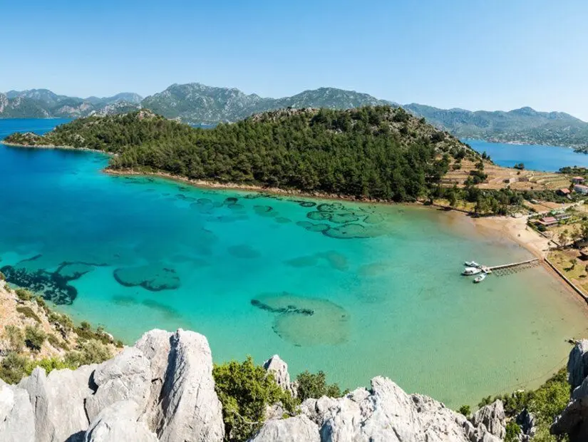 Sığliman Plajı görünümü