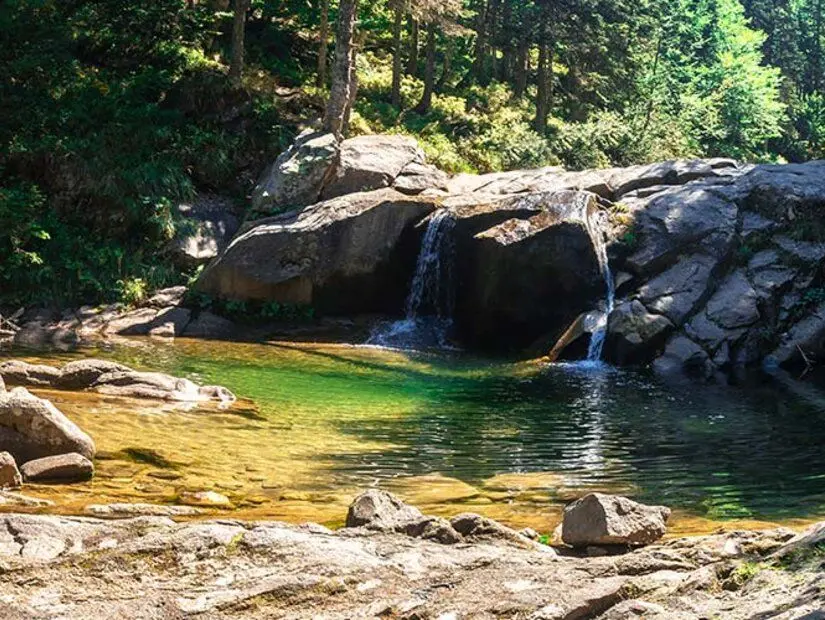 Softaboğan Şelalesi görünümü