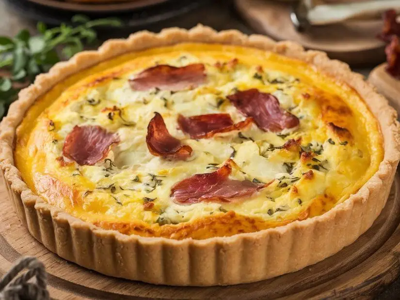 Soğanlı tart (Zwiebelwähe) örnek görseli