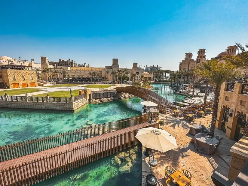 Souk Madinat Jumeirah görünümü