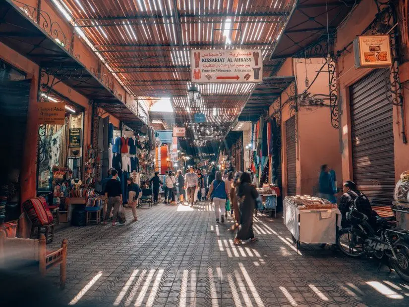 Souk Semmarine çarşısı görünümü