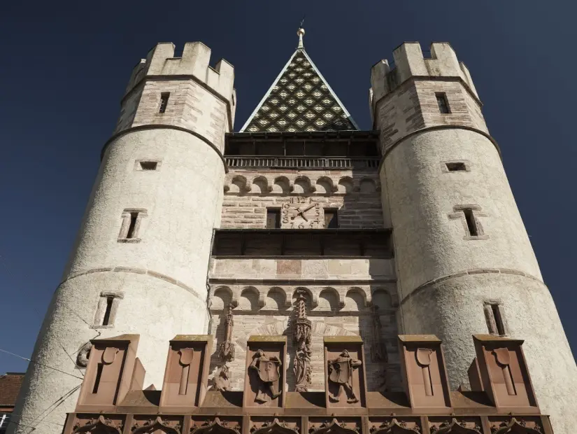 Spalen Kapısı (Spalentor) görünümü