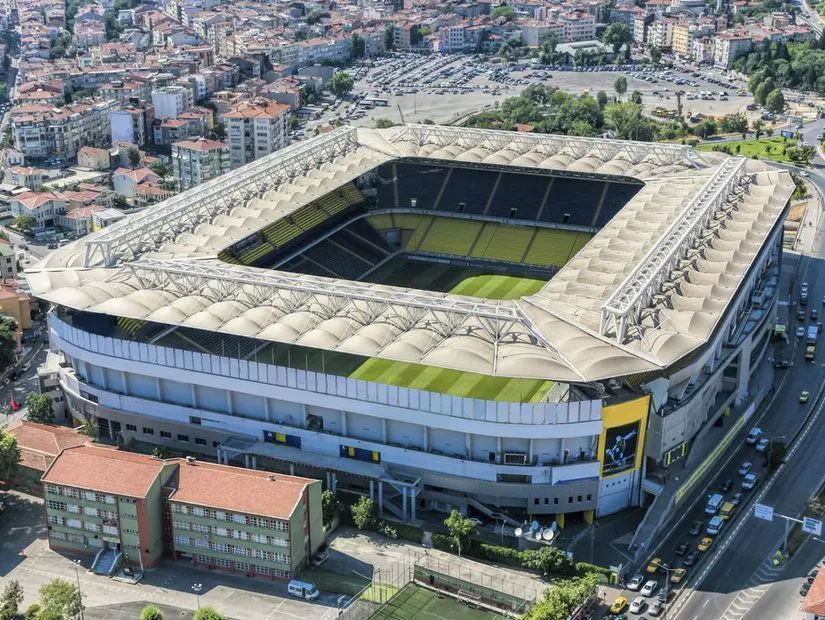 Şükrü Saraçoğlu Stadyumu havadan görünümü