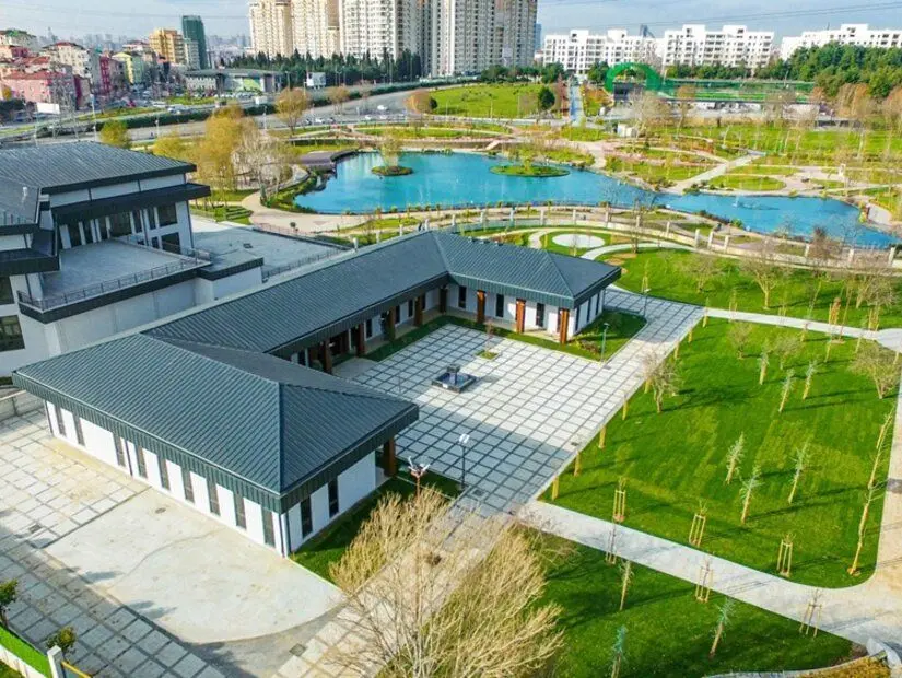 Şule Yüksel Şenler Hanımlar Konağı - Esenler havadan görünümü
