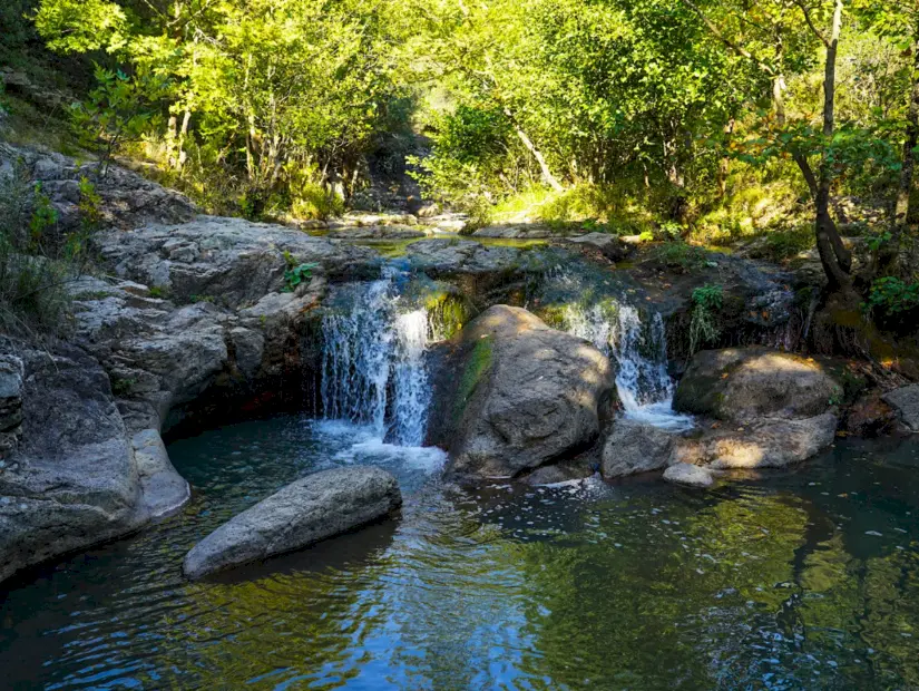 Tacir Kanyonu şelale görünümü