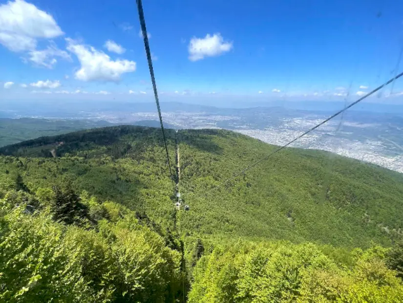 Teferrüç İstasyonu havadan görünümü