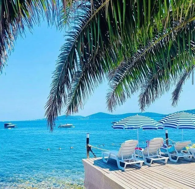 Teos Beach görünümü