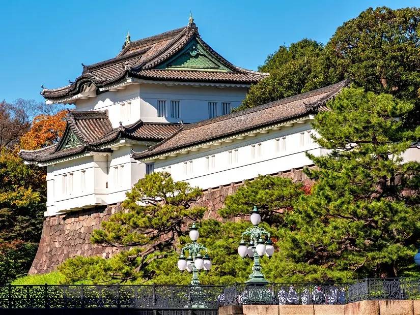 Tokyo İmparatorluk Sarayı dış görünümü