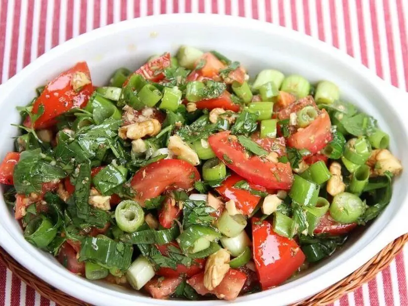 Toros salatası görünümü
