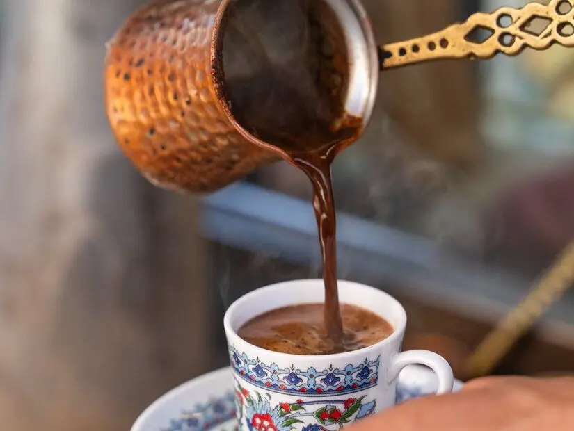 Türk kahvesi görünümü