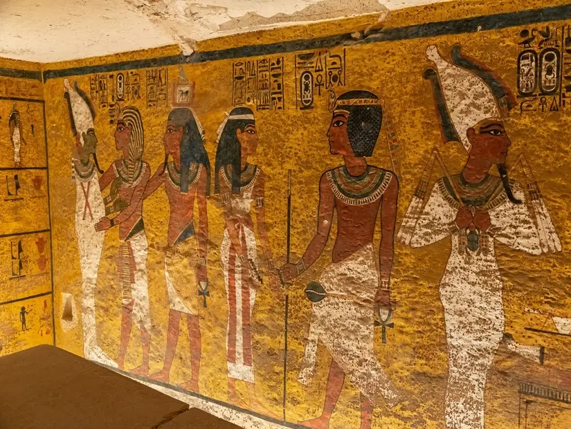 Tutankhamun'un Mezarı iç görünümü
