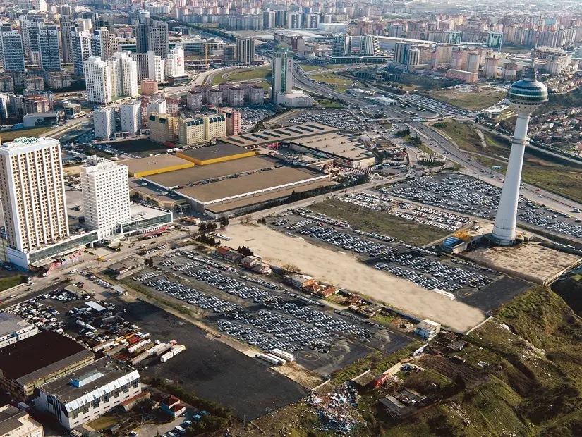 TÜYAP Fuar ve Kongre Merkezi havadan görünümü