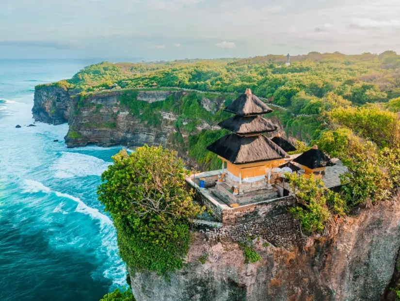 Uluwatu Tapınağı görünümü
