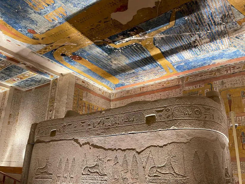 VII. Ramses Mezarı görünümü