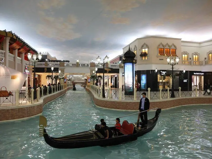 Doha’nın Venedik’i Villaggio Mall’da alışveriş yapın