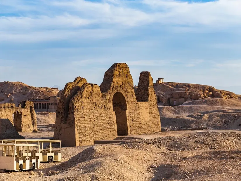 Vizir Amenhotep-Huy Mezarı görünümü