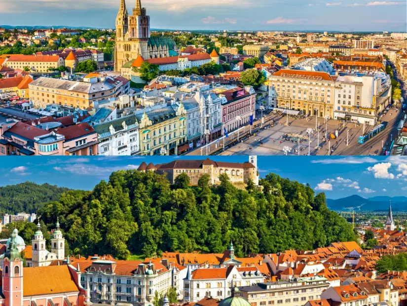 Zagreb’den Ljubljana’ya görünüm