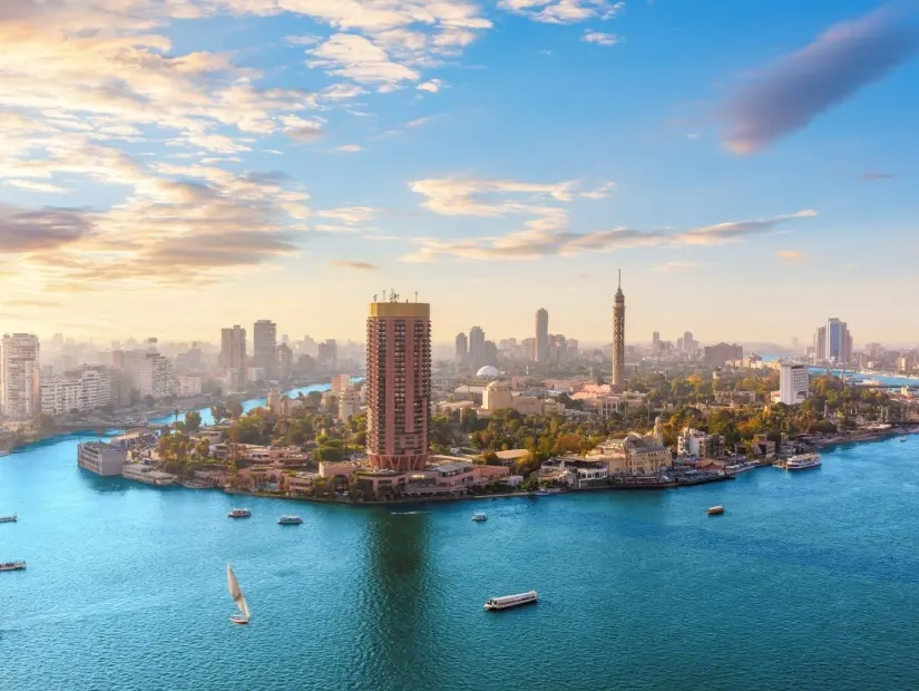 Zamalek Adası havadan görünümü