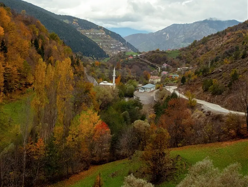 Zigana Dağı'nda sonbahar görünümü