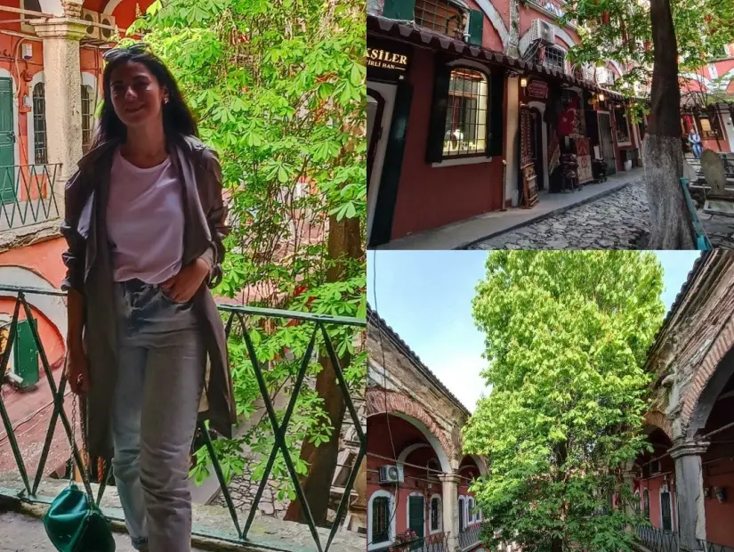 Yazarımız Gizem'in Zincirli Han ziyaretinden görünüm